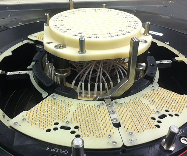 GORE通用型微波/射频组件应用于半导体晶圆LOAD BOARD测试