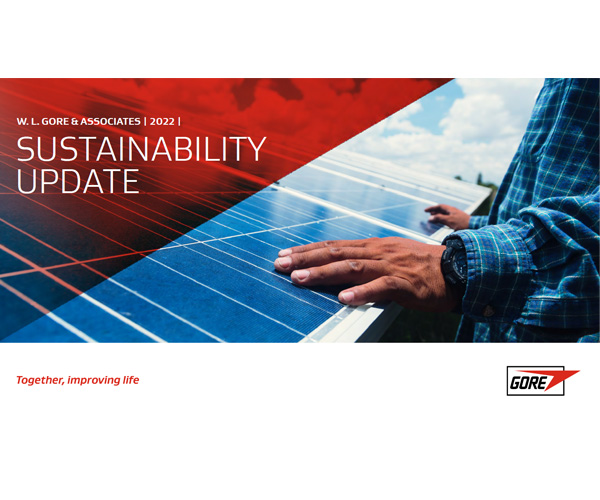 Cover of the 2022 Sustainability Update