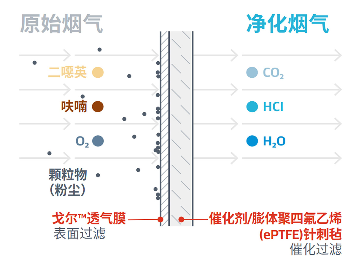 GORE®滤必达透气膜技术