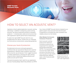 The Science of Acoustic Vent Selection screenshot