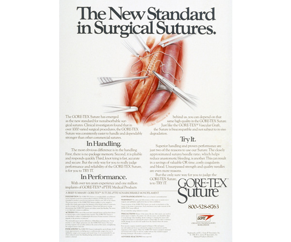 History Timeline Milestones in Gore's History Gore